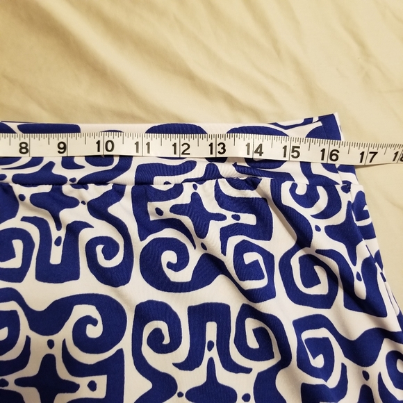 Buckhead Betties Print Stretchy A-Line Skirt - Picture 8 of 9